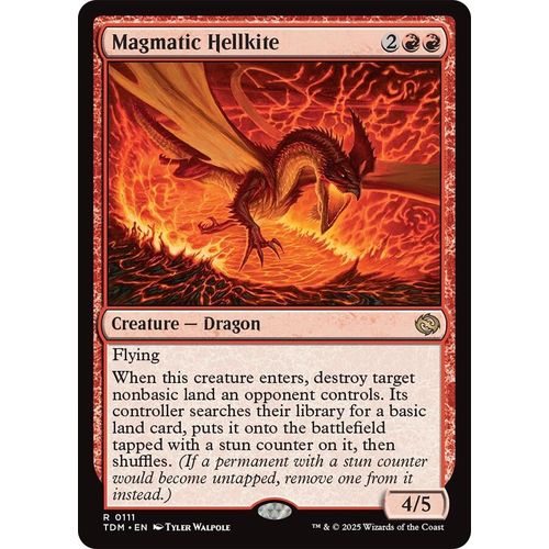 Magmatic Hellkite (111) (Tarkir: Dragonstorm) - PokéBox Australia
