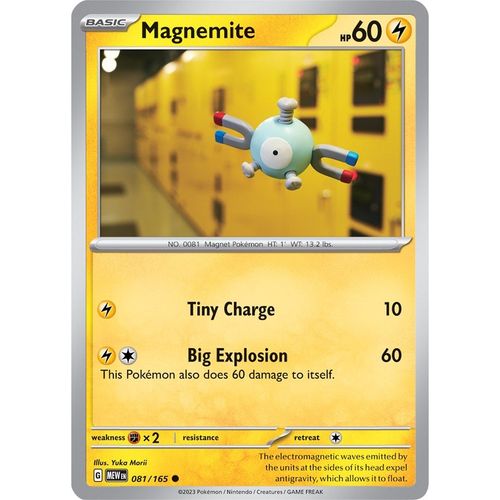 Magnemite (081/165) [SV: Scarlet & Violet 151] - PokéBox Australia
