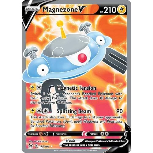 Magnezone V (Full Art) (175/196) (SWSH11: Lost Origin) - PokéBox Australia