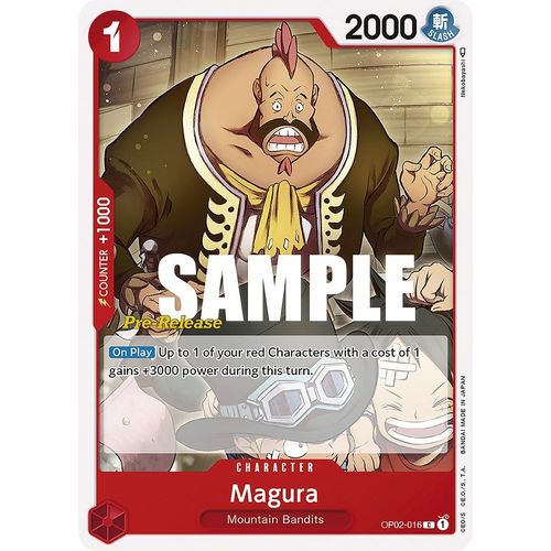 Magura (OP02 - 016) [Paramount War Pre - Release Cards] - PokéBox Australia