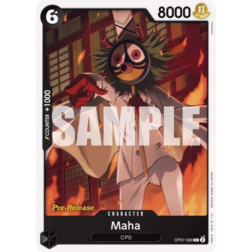 Maha (OP07 - 089) [500 Years in the Future Pre - Release Cards] - PokéBox Australia
