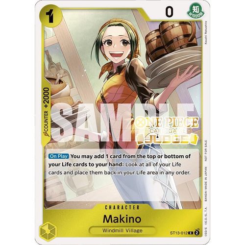 Makino (Judge Pack Vol. 4) (ST13 - 012) [One Piece Promotion Cards] - PokéBox Australia