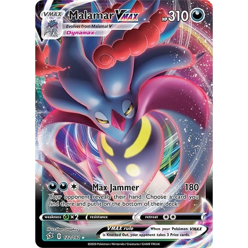 Malamar VMAX (122/192) (SWSH02: Rebel Clash) - PokéBox Australia