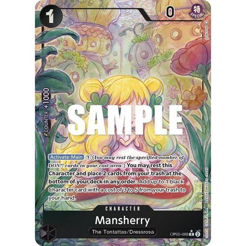 Mansherry (Alternate Art) (OP05 - 088) [Awakening of the New Era] - PokéBox Australia