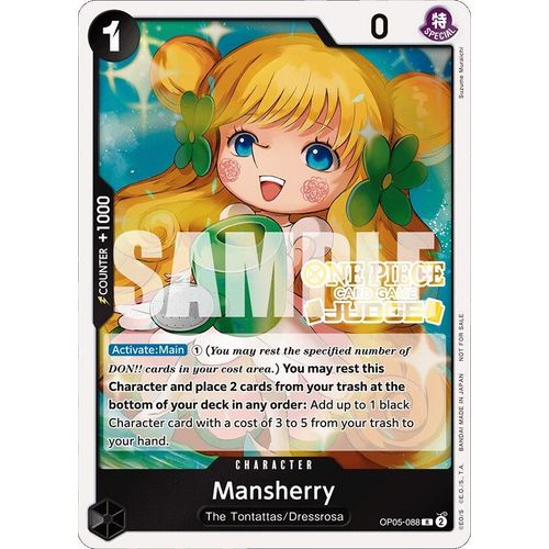 Mansherry (Judge Pack Vol. 4) (OP05 - 088) [One Piece Promotion Cards] - PokéBox Australia