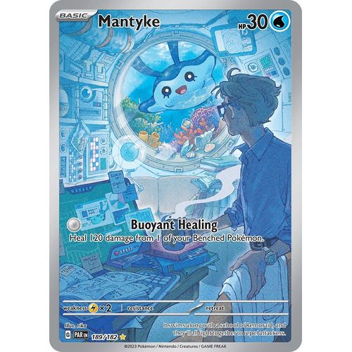Mantyke (189/182) [SV04: Paradox Rift] - PokéBox Australia