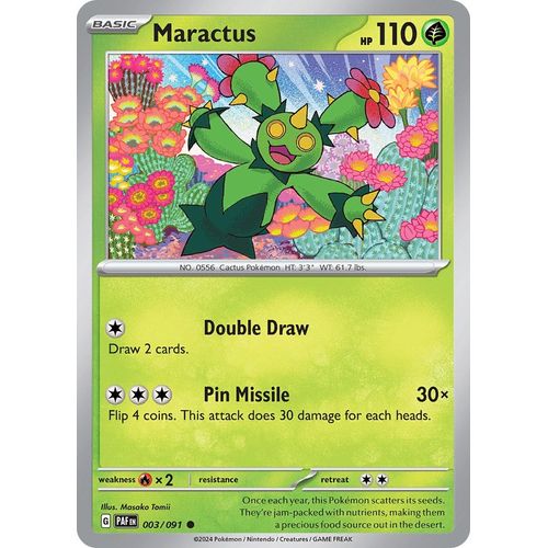 Maractus (003/091) [SV: Paldean Fates] - PokéBox Australia