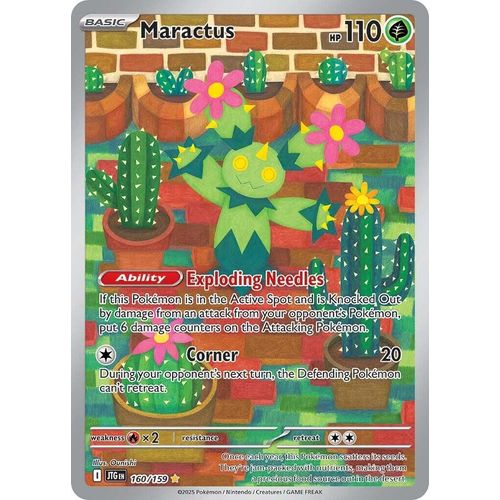 Maractus (160/159) (SV09: Journey Together) - PokéBox Australia
