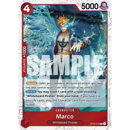 Marco (Jolly Roger Foil) (OP02 - 018) [Premium Booster - The Best - ] - PokéBox Australia
