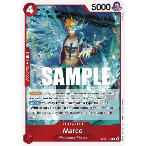 Marco (OP02 - 018) [Paramount War] - PokéBox Australia