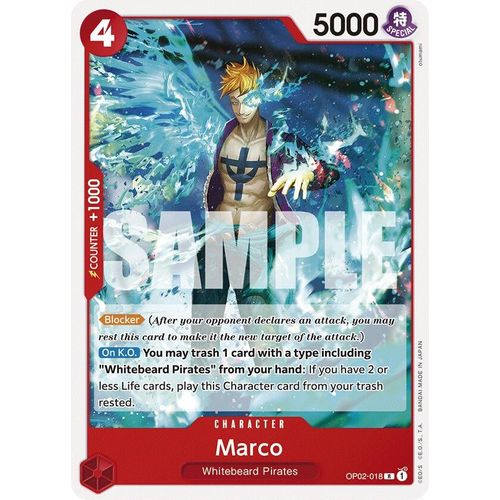 Marco (OP02 - 018) [Starter Deck 15: RED Edward.Newgate] - PokéBox Australia