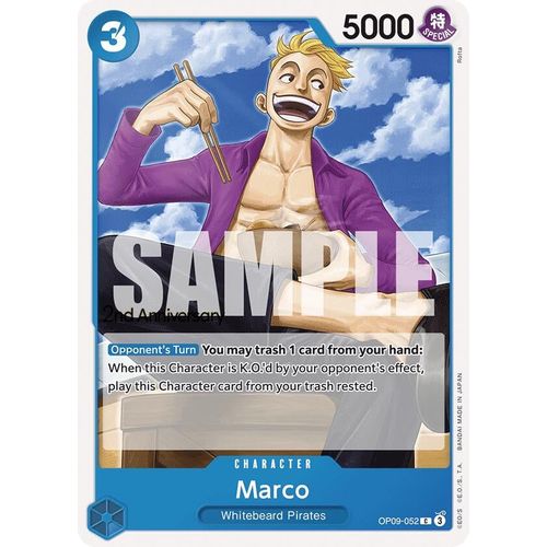 Marco (OP09 - 052) [Emperors in the New World: 2nd Anniversary Tournament Cards] - PokéBox Australia