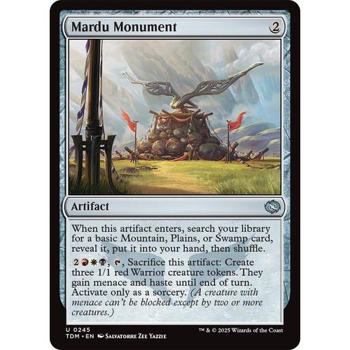 Mardu Monument (245) (Tarkir: Dragonstorm) - PokéBox Australia