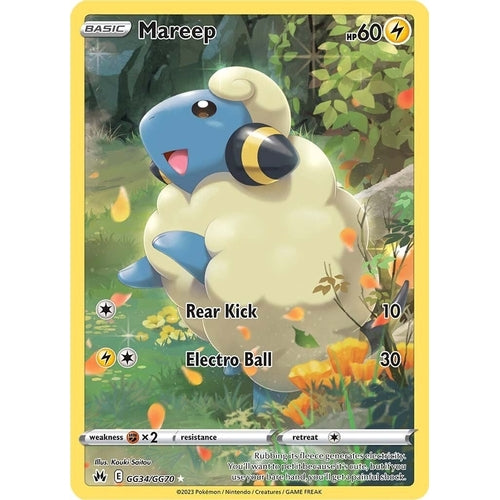 Mareep (GG34/GG70) (Crown Zenith: Galarian Gallery) - PokéBox Australia