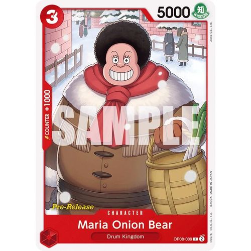 Maria Onion Bear (OP08 - 009) [Two Legends Pre - Release Cards] - PokéBox Australia