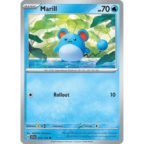 Marill (033/142) [SV07: Stellar Crown] - PokéBox Australia