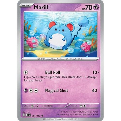 Marill (064/162) [SV05: Temporal Forces] - PokéBox Australia