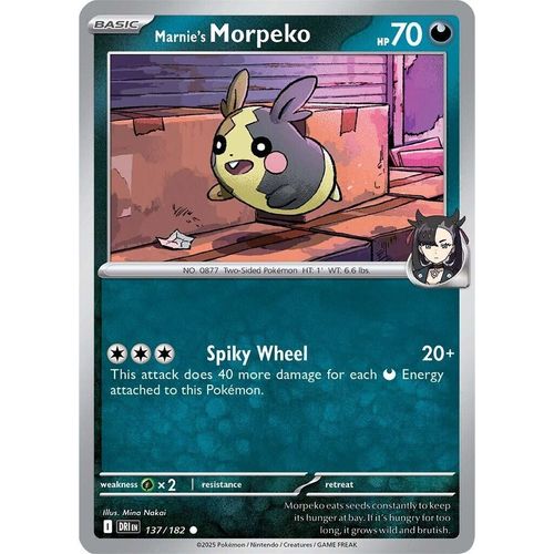 Marnie's Morpeko (137/182) [SV10: Destined Rivals] - PokéBox Australia