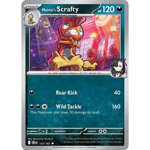 Marnie's Scrafty (133/182) (SV10: Destined Rivals) - PokéBox Australia