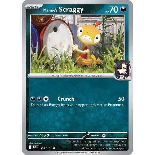 Marnie's Scraggy (132/182) (SV10: Destined Rivals) - PokéBox Australia