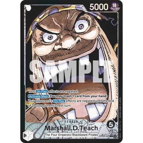 Marshall.D.Teach (081) (Parallel) (OP09 - 081) [Emperors in the New World] - PokéBox Australia