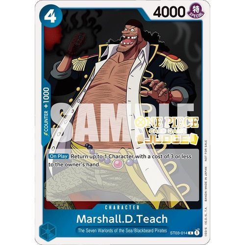 Marshall.D.Teach (Judge Pack Vol. 4) (ST03 - 014) [One Piece Promotion Cards] - PokéBox Australia