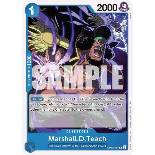Marshall.D.Teach (OP12 - 054) (Legacy of the Master) - PokéBox Australia