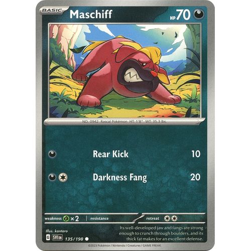 Maschiff (135/198) [SV01: Scarlet & Violet Base Set] - PokéBox Australia