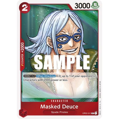 Masked Deuce (OP02 - 017) [Paramount War] - PokéBox Australia
