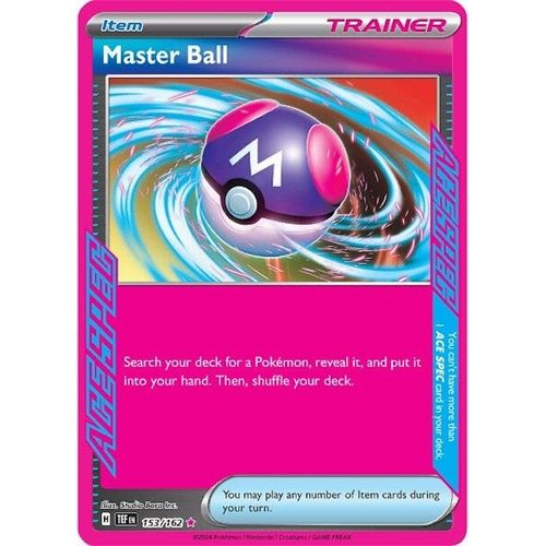 Master Ball (153/162) [SV05: Temporal Forces] - PokéBox Australia