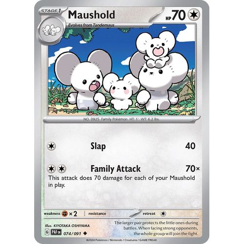 Maushold (074/091) [SV: Paldean Fates] - PokéBox Australia