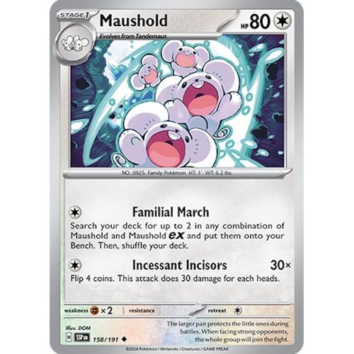 Maushold (158/191) [SV08: Surging Sparks] - PokéBox Australia