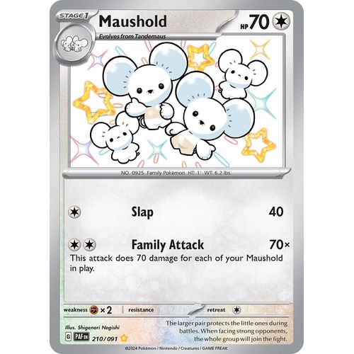 Maushold (210/091) [SV: Paldean Fates] - PokéBox Australia