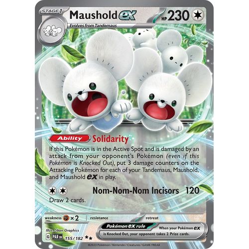 Maushold ex (155/182) [SV04: Paradox Rift] - PokéBox Australia