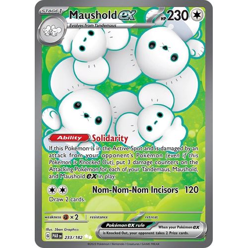 Maushold ex (233/182) [SV04: Paradox Rift] - PokéBox Australia