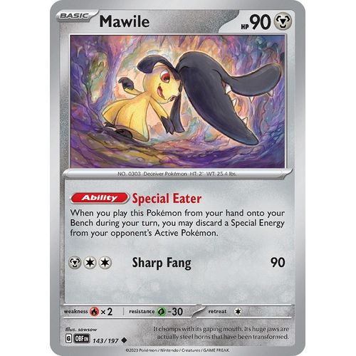 Mawile (143/197) [SV03: Obsidian Flames] - PokéBox Australia