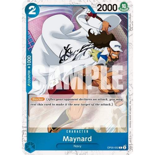 Maynard (Pirate Foil) (OP05 - 052) (Premium Booster - The Best - Vol. 2) - PokéBox Australia