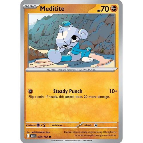 Meditite (099/182) (SV10: Destined Rivals) - PokéBox Australia
