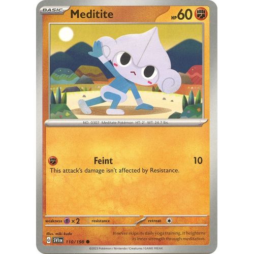 Meditite (110/198) [SV01: Scarlet & Violet Base Set] - PokéBox Australia
