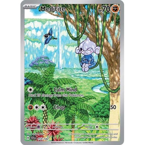Meditite (153/142) [SV07: Stellar Crown] - PokéBox Australia