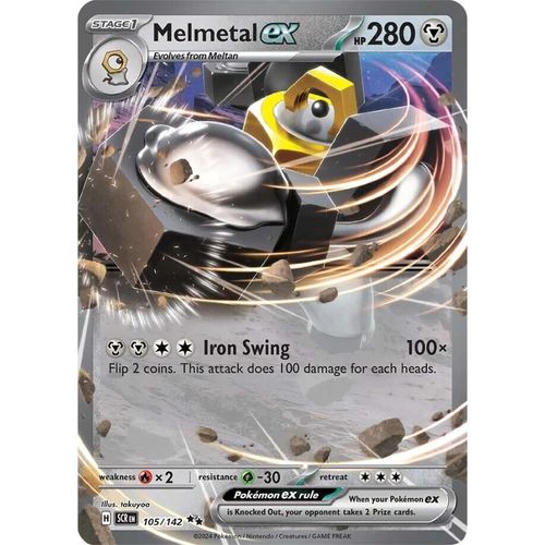 Melmetal ex (105/142) [SV07: Stellar Crown] - PokéBox Australia