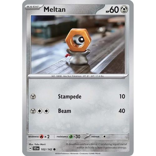 Meltan (102/142) [SV07: Stellar Crown] - PokéBox Australia