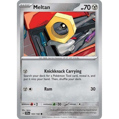 Meltan (103/142) [SV07: Stellar Crown] - PokéBox Australia