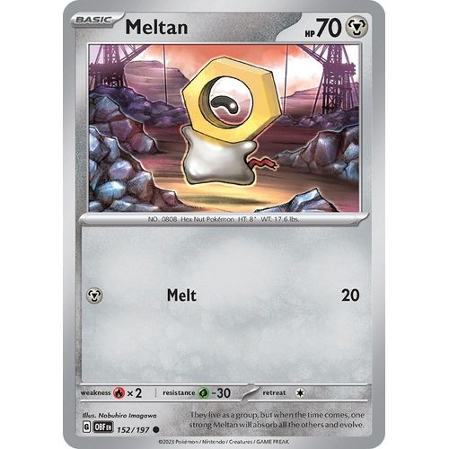 Meltan (152/197) [SV03: Obsidian Flames] - PokéBox Australia