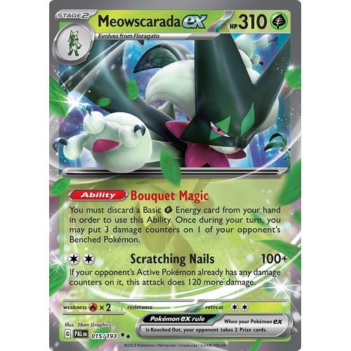 Meowscarada ex (015/193) [SV02: Paldea Evolved] - PokéBox Australia