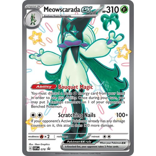 Meowscarada ex - 078 (078) (SV: Scarlet & Violet Promo Cards) - PokéBox Australia