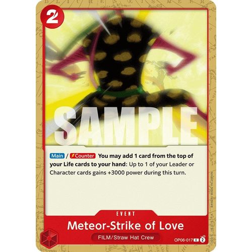 Meteor - Strike of Love (OP06 - 017) [Wings of the Captain] - PokéBox Australia