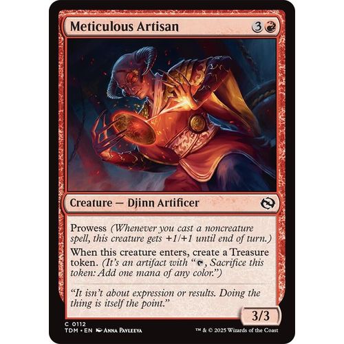 Meticulous Artisan (112) (Tarkir: Dragonstorm) - PokéBox Australia