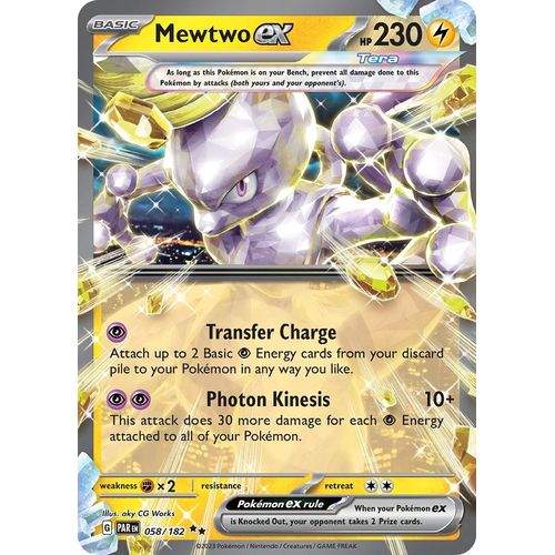 Mewtwo ex (058/182) [SV04: Paradox Rift] - PokéBox Australia