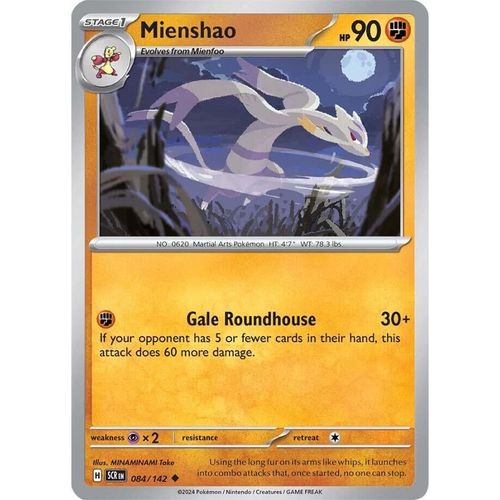 Mienshao (084/142) [SV07: Stellar Crown] - PokéBox Australia